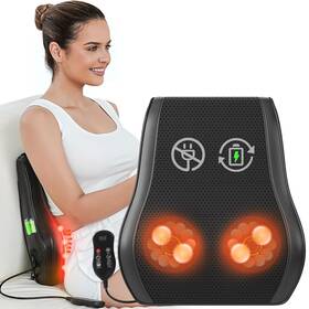 Fck-008 Admbm Rechargeable Back Massager With Heat Shiatsu Neck For Pain Relief D