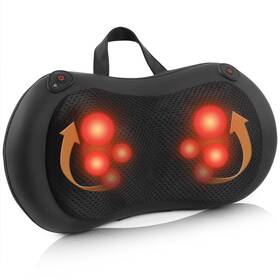 Lmt-fcd-001 Admbm Rechargeable Neck And Back Massager For Pain Relief Deep Tissue Shiatsu Knea