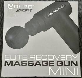 S-minmg-01 Aduro Sport Elite Recovery Massage Gun Mini - Open Box Barely Used