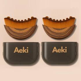 Dxw632 Aeki Lymphatic Contour Face Brush - Reduces Puffiness And Restores Definition Lymph