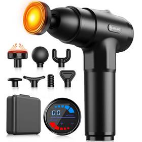 B0db86twrj Aerlang Massage Gun With Heat Deep Tissue Back Neck Massager For Pain Relief