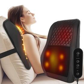 Bk-02 Aerlang Cordless Neck And Back Massager With Heat Deep Tissue Shiatsu F