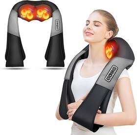 Pj01-m Aerlang Shiatsu Masajeador Electrico De Espalda Y Cuello Con Calor Regalos Para Mujer Us