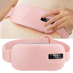 101590 Afdeal Electric Period Heating Pad Waist Belt For Abdominal Menstrual Pain Relief Cramp