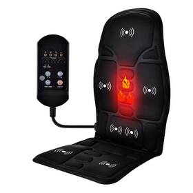 Agdoad 1013021eu01 Electric Back Massager Infrared Full-body Massage Chair Cushion Heating Vibrator