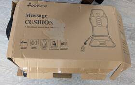 308c Aiveisi Massage Cushion Black - Full Body Airbag Traction Heat Car/home