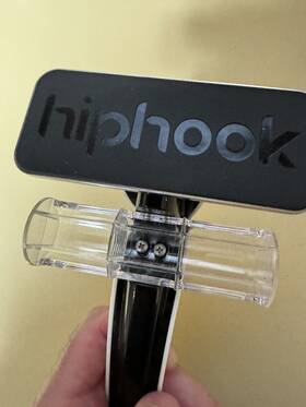 Aletha 860003719282 Hip Hook Solves Low Back And Sciatic Pain- Black