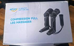 All Joy 629721801545 Alljoy Leg Massager Air Compression For Circulation And Pain Relief New