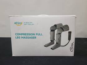 Ajflm23 Alljoy Air Compression Full Leg Massager For Circulation And Pain Relief