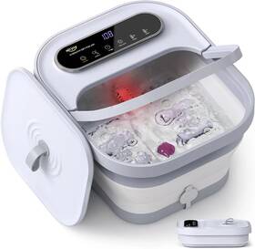Hkxm-ajmfsm2401-01 Alljoy Foot Spa Bath Massager With Heat Collapsible Soaking Tub