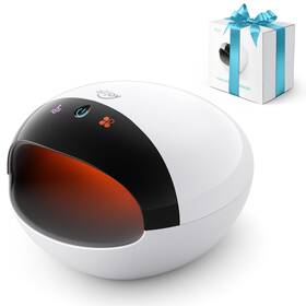 Xm-us-ajhrm23-wht02 Alljoy Mothers Day Gifts Roller Kneading Hand Massager Cordless Electric Massa