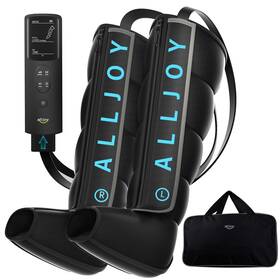Xmhk-ajaclrs-l9-bk-de Alljoy Pro-grade Leg Massager Recovery Boots Compression Black