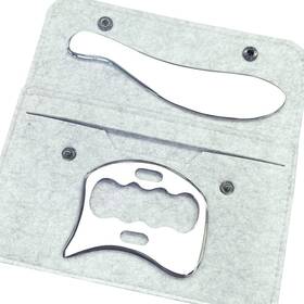 Allshow 762926113706 Gua Sha Tools Stainless Steel Scraping Massage Tool Iastm Myofascial Sc