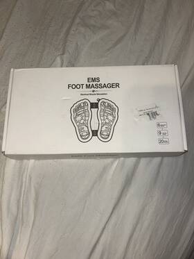 Alpha Massager 781111635939 Ems Neuropathy Foot For Muscle Pain Relief Through Electric Stimulation