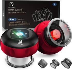 Bgr001 Ambfina 5in1 Cupping Kit For Massage Therapy 12 Levels Smart Dynamic