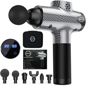 Mmg2 Amfit Percussion Muscle Massage Gun Deep Tissue Neck And Back Massager 20 Speeds