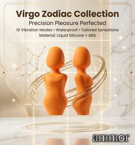 Ammor 784847640987 Virgo Mini Massager - Zodiac Collection