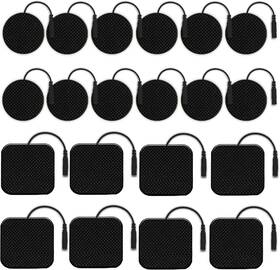 Anrlafie 313110655610 Tens Unit Electrode Pads Multiple Sizes Electrodes For Replacemen