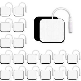 Zs-01-01 Anrlafie Tens Unit Electrode Pads 2x2 Inch - 20 Pack Sm Electrodes 50 Reusable Ems/tens Pa