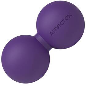 Anvictox Mb#50 Peanut Massage Balldouble Lacrosse Ball For Neck And Backmedium Density Myofa