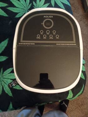 Kw530-c2 Aolier Portable Heated Foot Spa Bath Massager