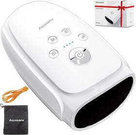 Hm-1000 Aqvesane Hand Massager With Heat And Compression Cordless For Arthritis An