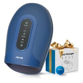 Arace 762849445526 Hand Massager With Heat And Compression Cordless Wrist For Ar