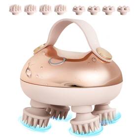 Arboleaf 850059066393 Scalp Massager Kneading Head Stress Relax Portable Rechargeabl