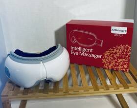 Ad-207 Asnaghi Eye Massager With Heat Heated Mask Bluetooth Music Model