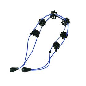 Athletic Works 810647032032 Massage Roller Rope Back Neck Leg Muscle Pain Relief Relaxation Recovery Workout
