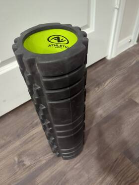 Aw80518 Athletic Works 18 Inch X 5.5 Hollow Core Foam Roller Exercise And Fitness