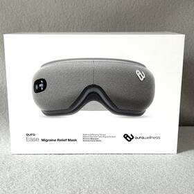 Aura Ease 855264008510 Migraine And Eye Relief Mask With Compression Heat Bluetooth Music