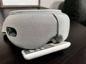 Em20 Aura Ease Migraine And Eye Reliever With Compression Heat Bluetooth