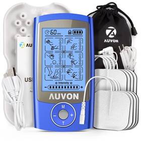 Auvon 195028001389 Rechargeable Tens Unit Muscle Stimulator 24 Modes 4th Gen Machine
