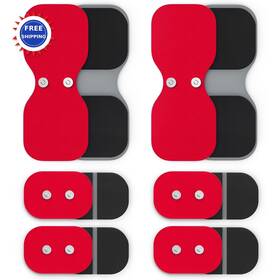 Auvon 195028005783 Wireless Tens Unit Electrode Pads Compatible With