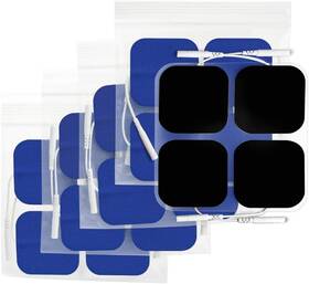 Wx-uj-12451 Auvon Tens Unit Pads Electrode Patches With Upgraded Self-stick Performance And