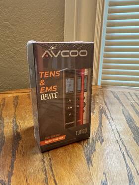 Tu1130 Avcoo Tens Ems Unit Compact Muscle Stimulator With 12 Electrodes By #tu1130