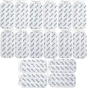 20027 Axion Gmbh 16 Large Tens Unit Electrode Pads 4x2ftft - Replacement With 2mm Pin Co