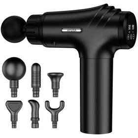 Syx70729 Ayura Massage Gun Deep Tissue Muscle Massager For Pain Relief Black