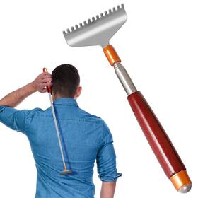Azymi 766674253738 Back Scratcher Long Oversize For Men Adults Extendable With W