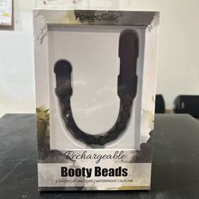 3911-11 B.m.s. Enterprises Rechargeable Booty Beads - Black