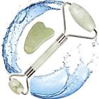 B07bfblffs Iriya Anti Aging Jade Face Roller Gua Sha Set Facial