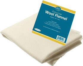 Baar 813478001017 Extra Large 100% Natural 18x30 Inch Pack Of 1 Wool Flannel