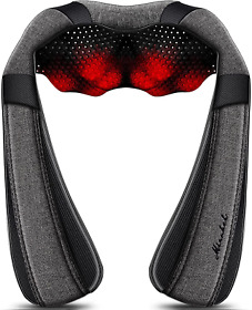 Back Massager Neck With Heat And Shiatsu Shoulder