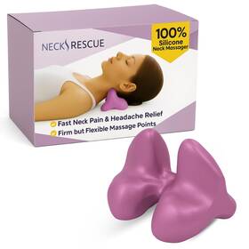 Nrp1 Back Rescue 100% Silicone Occipital Release Tool Trigger Point Neck Massager For