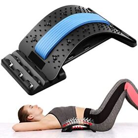 Back Stretcher Cracking Device Cracker 4 Levels Spine Board Pain Relief