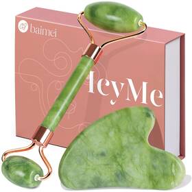Baimei 198168468722 Icyme Gua Sha And Jade Roller Facial Tools Face Set F