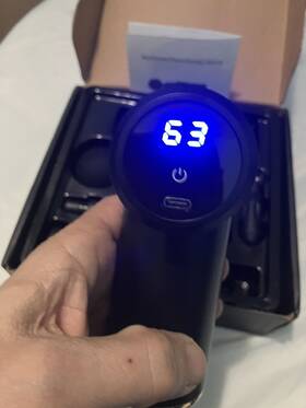 Bx-720 Banzi Trading Company Portable Massage Gun Percussion Massager Relaxing Muscle Vibration Rechargeable