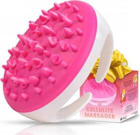 Beauty 445029751718 Cellulite Massager Brush Mitt - Anti Remover Reduce Cell
