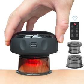 Be008 Becommend 5-in-1 Remote Control Cupping Kit For Massage Therapy 20 Level Electric Cupp